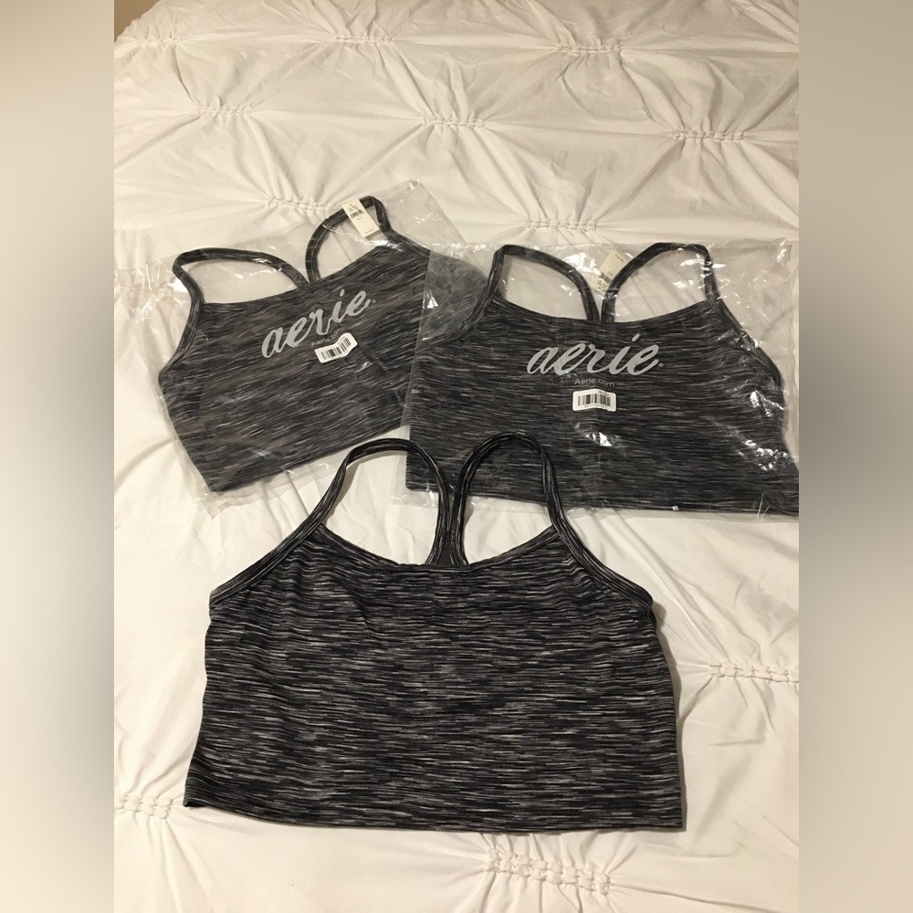 COPY - OFFLINE By Aerie The Hugger Ombre Racerback Sports Bra